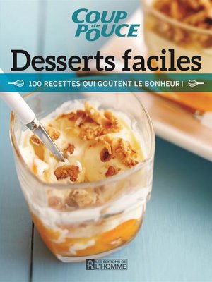 cover image of Desserts faciles